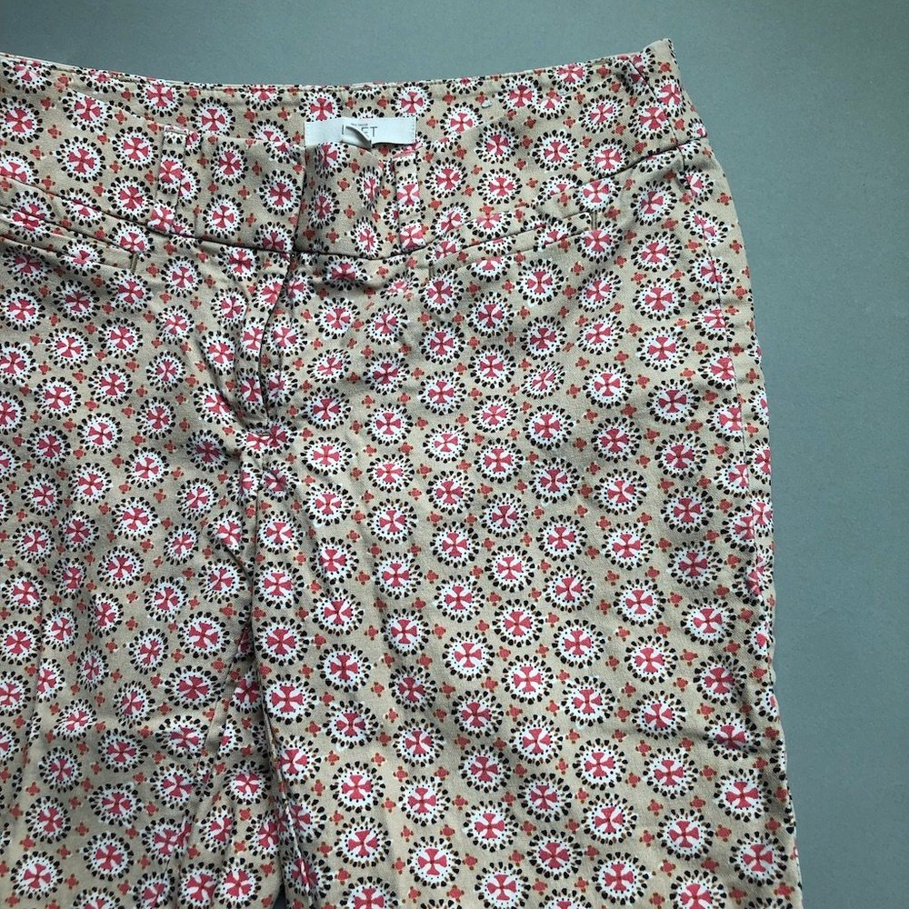 Loft Pattern Capri Pants 00p - image 3